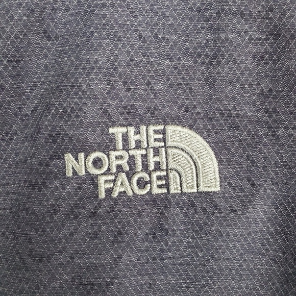 THE NORTH FACE  Insulated Hooded Gray Diamond Jacket Coat - Picture 5 of 7